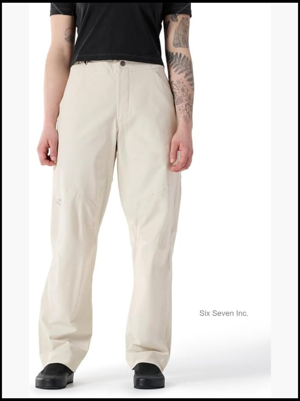 Cotton Nylon Elastane Wide Leg Climbing Pant